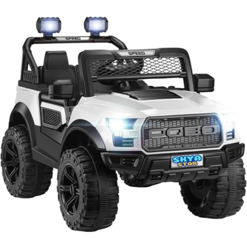 SKYA STAR Pobo Battery Operated Car for Kids Ride On Toy Kids Car with Bluetooth Music & Light | Electric Baby Car | Perfect for Boys & Girls Drive [2
