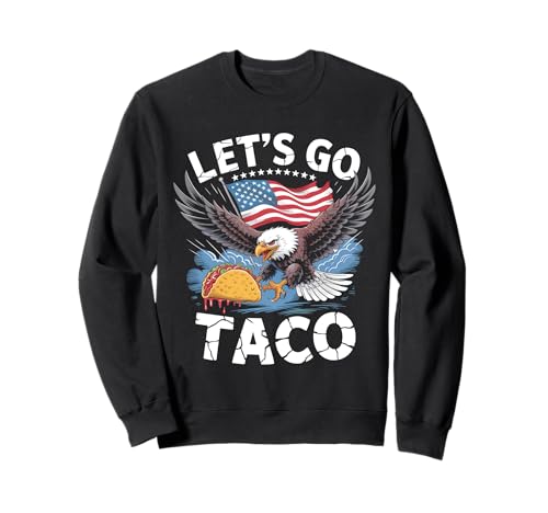 Let's Go Taco US Flag Eagle For Men and Women �g���[�i�[