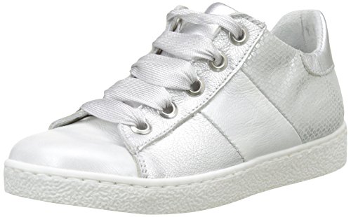 Little Mary Ducharme, Zapatillas para Niñas, Plateado (Metal+damier Argent), 31 EU