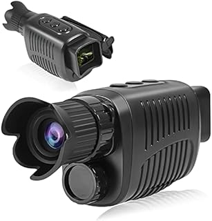 WDOIT R7 Digital Night Vision Monocular for 100% Darkness,Night Vision Goggles,1080p Full HD Photo & Video Monocular Night Vision Portable Infrared Night Vision for Hunting,Camping