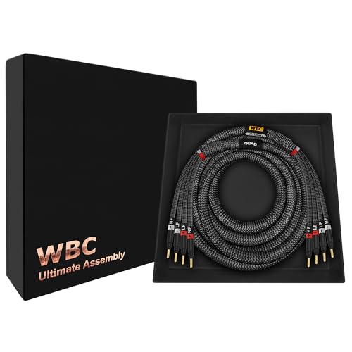 Cable de altavoz de 3 pies Ultimate Single Bi-Amp 12 AWG OFC para altavoces de cine en casa