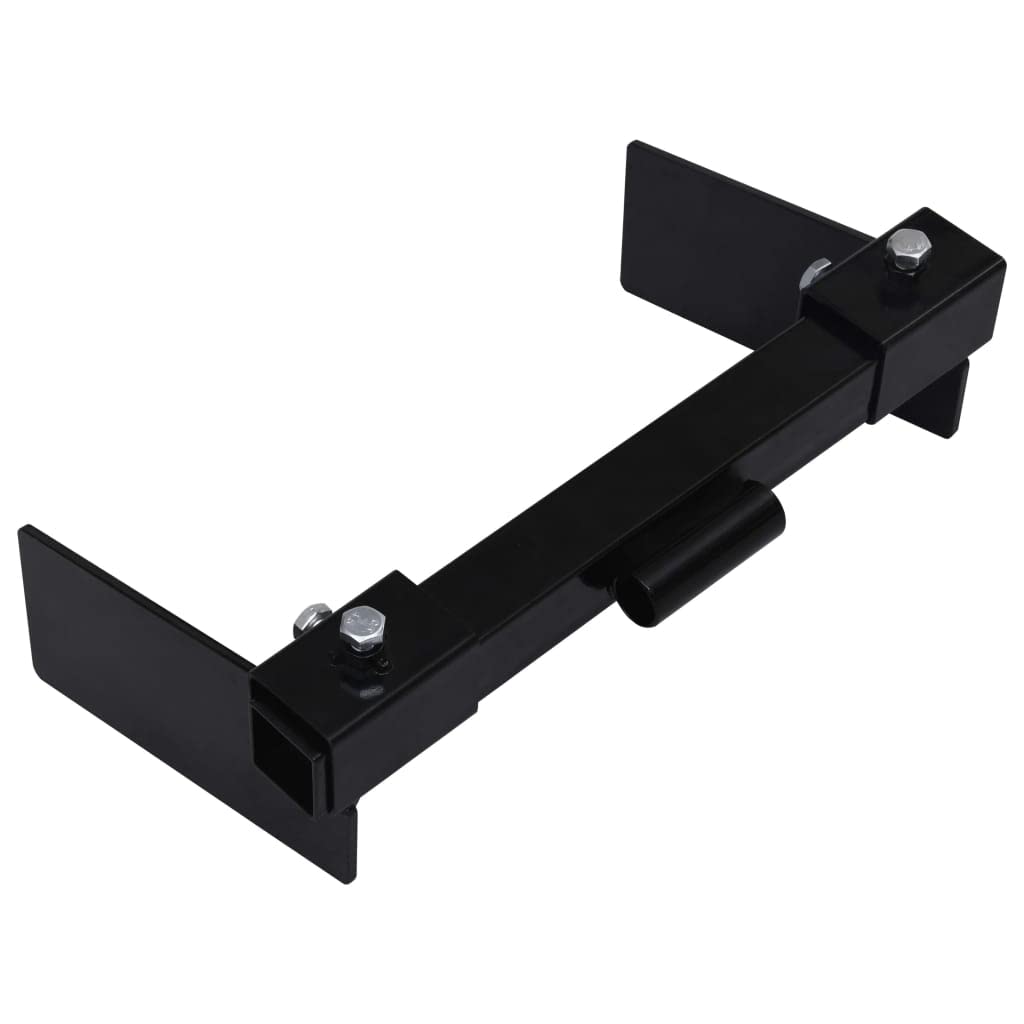 Adaptateur de Chasse-Neige Robuste pour Tondeuse à Gazon et Tracteur électrique ou Thermique, pièce d'origine en Acier Enduit de Poudre pour Entretien Jardin pelouse