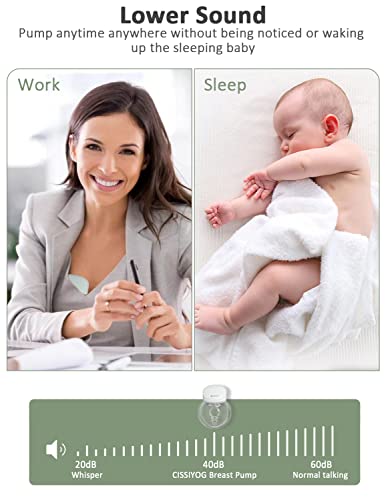 Wearable Breast Pump Hands Free Electric Portable Breast Pump With 3 Modes & 9 Levels, Longer Battery Life, Super Quiet Painless Wireless Breastpump Breastfeeding Essentials, 17/19/21/24Mm Flange #TOP4