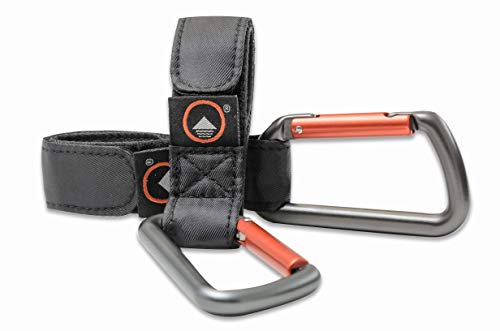 NUOVO Ultra Resistenti Set 2 Ganci Passeggino Porta Borse Universali | Carrozzina Lifetoplife® | Ganci Multifunzione | Porta Borse Mamma In Sicurezza | Appendi Spesa | Fasciatoio e Portaoggetti.