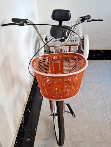 Triciclo Plegable para Adultos con Canasta, 20 Pulgadas miniatura 2