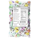 Ten Flavors Assortment, Salt Water Taffy 1 Pound Bag. Classic Boardwalk Style Taffy. (Net Wt. 16oz)
