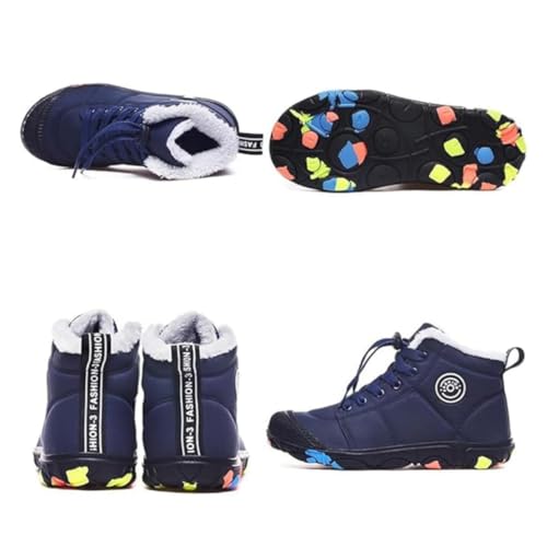 Barefoot Winter Boots Kids, Hike Kids Footwear- Waterproof Barefoot Winter Boots for Kids,Non Slip Winter Shoes2