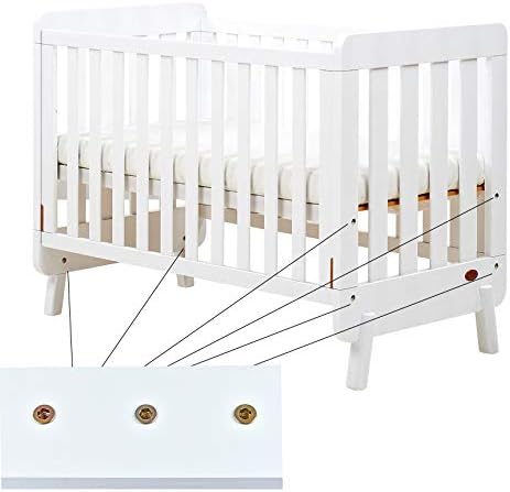 80 Pieces M6 Wood Inserts Bolt Furniture Screw in Nut Threaded Fastener Connector Hex Socket Drive for Wood Furniture Assortment brown