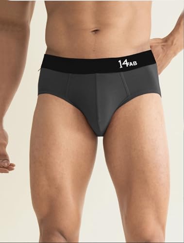 Image of PRETTIFY Super Cotton Modal Fabric Briefs for Men | Regular Fit, Ultra-Soft & Durable Exposed Waistband for All-Day Comfort-Pack of 1.