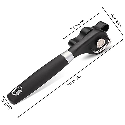 1PC Apriscatole Manuale di Sicurezza, Nero