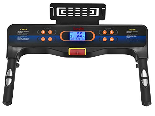 Image of Durafit Spark | 2.5 HP Peak DC Motorized Treadmill | Home Workout | Max Speed 12 Km /Hr | Max User Weight 95 Kg | Free Installation Assistance | LED Display
