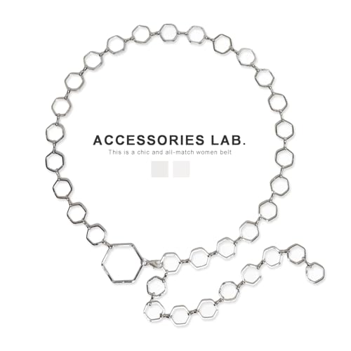 Fashion Metal Waist Chain Belt for Women Blouse Dress Sweater Jeans Punk Ladies Belt2