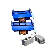 【MACCHINA ELETTRICA PER MATTONI FORATI】La macchina elettrica per mattoni forati è realizzata in acciaio ad alta resistenza con rivestimento antiruggine, che garantisce durata e utilizzo a lungo termine. Progettata per costruttori edili e piccoli cantieri, offre prestazioni a risparmio energetico e bassa rumorosità. Ideale per produrre cemento o blocchi forati di alta qualità in modo semplice ed efficiente.