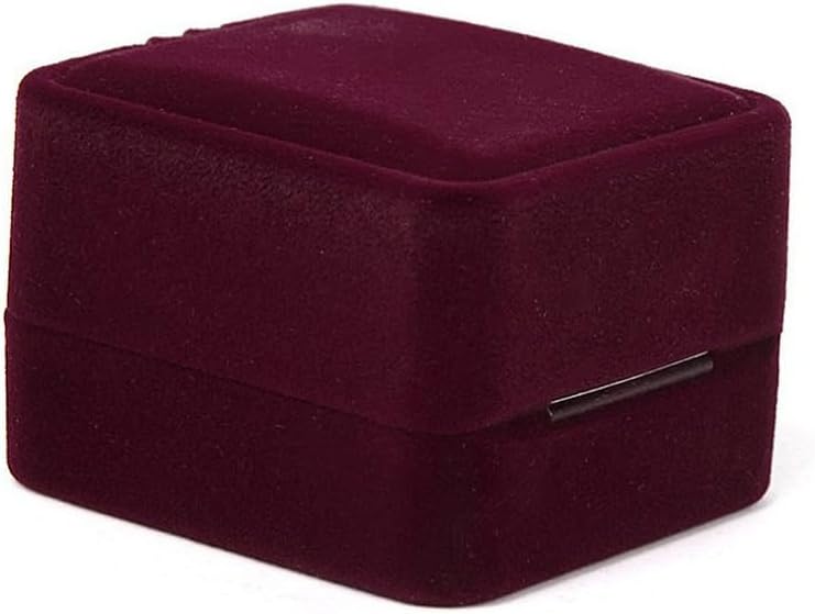 Vintage Small Ring Box for Jewelry Storage and Wedding Presentation image 4