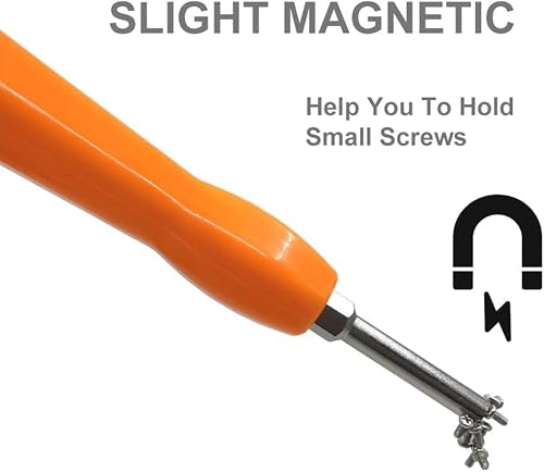 Zhenghebuy Gamebit-Schraubendreher 4.5mm & 3.8mm,2 In 1 Double-End-Bit Gamebit-Sicherheitsschraubenzieher,Geeignet für die Meisten Konsolen,Spielekassetten