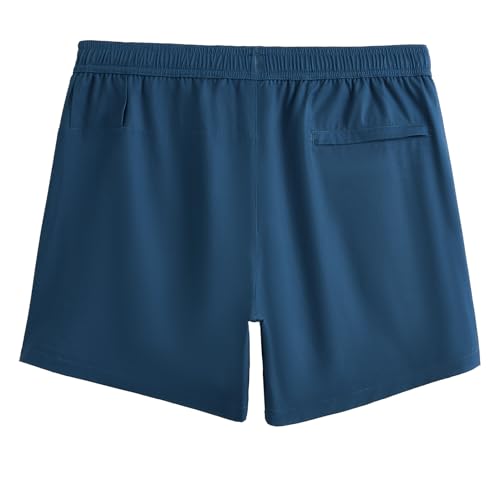 Image of maamgic Mens 5 inch Gym Running Shorts for Men 2 in 1 Quick Dry Workout Athletic Shorts