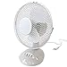 Lifetime wentylator stołowy, obrotowy, wentylator, 3 poziomy prędkości, biały