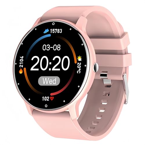 MEIION Gesundpur Vital Pulse Watch - Intelligente Smartwatch mit 1 28 Touchscreen Fitness Tracker mit Herzfrequenz- und Schlafmonitor Schrittzähler Wasserdicht Sportuhr für Damen und Herren