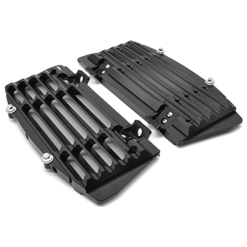 Bike Radiator Guard: Enhance Protection for Your Dirt Bike's Cooling System 3 Power Parts Radiator Guard Aluminum Black for KTM 2016-2024 for Husqvarna 2021-2024 and GasGas 2021-2024 | Replaces OEM Part 79635936044