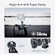 NEEWER Super Clamp mit 3 Dual Kugelkopf Magic Arm, Kamera Handyhalterung mit 1/4 3/8 Gewinde Cold Shoe Handyhalterung, Action Kamera Adapter kompatibel mit GoPro DJI iPhone 16 15 Pro Max ST88