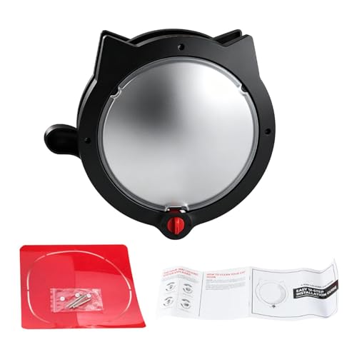 Puerta interior para gatos que elimina ruidos con su tira de cepillo suave 2