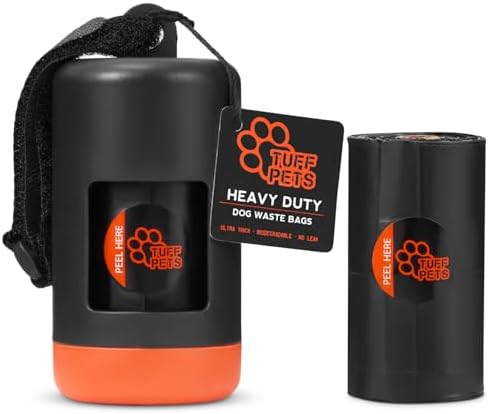 Tuff Pets Bamboo Dog Poop Bag Holder