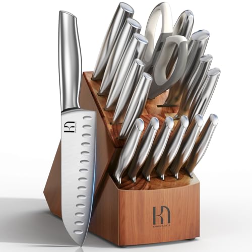 KnifeSaga 17-Piece Forged Knife Set