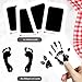 CNMTCCO Pfotenabdruck Set Hund, 4 Stück Fußabdruck Baby, Berührungsloses Baby Abdruckset, Baby Erstausstattung Neugeborene