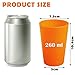 Hikrxya 60 Pack Reusable Plastic Cups, 260 ml Plastic Drinking Cups, Bright Multi Coloured Plastic Tumblers Set for Children Kids, Outdoor, Parties, Picnics, Camping, BBQ’s, Travel, Kitchen