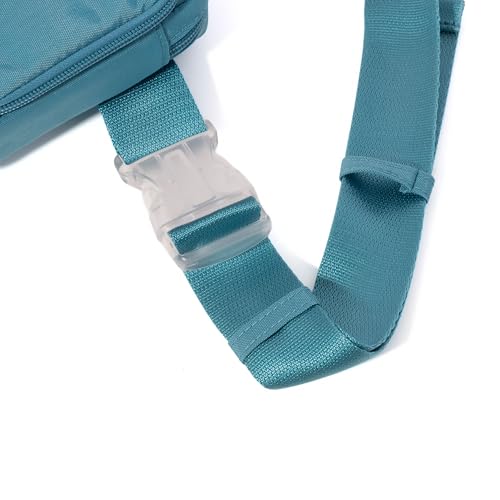 Image of Baggallini Modern Belt Bag 5x8 Travel Fanny Pack Sling Bag Waistpack w /RFID Card Holder Water-resistant Crossbody Bag
