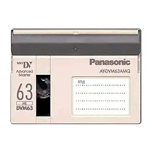 Panasonic AY-DVM63AMQ 63 / 42 Minute Master Quality Mini-DV Digital Tape.