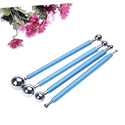 4 Moldes Esféricos para Pastel Herramienta Metal miniatura 2