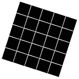 PAMINGONO 50 piezas Unidades Esponjas Insertos para Cajas Joyería Almohadillas Protectoras para Anillos Pendientes y Collares Negro para Exhibición y Almacenamiento Seguro