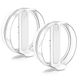 2 Pcs Replacement 40 oz Tumbler Lid for Stanley Cup, Dustproof Spill Proof Splash Resistant Tumbler Covers Fit for Stanley Tumbler and More Coffee Mugs(White)