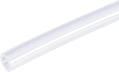 DMiotech Tubo de silicona transparente de 14 de pulgada de diámetro interior de 38 de pulgada de diámetro exterior, tubo de silicona industrial para