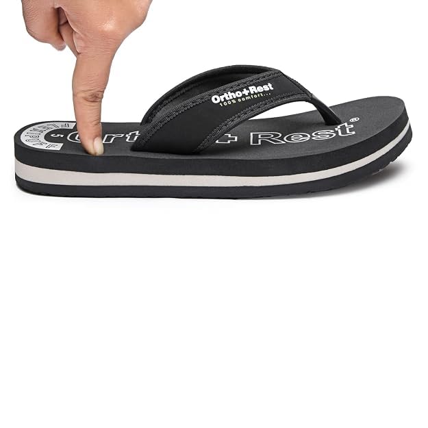 Image of Ortho + Rest Women's Flip Flops Comfort Extra Soft Ortho Slippers