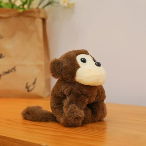 Image of Cute Animal Fur Plush Slap Wristband for Kids -Soft Toy Bracelet, Adjustable Snap Band for Boys & Girls