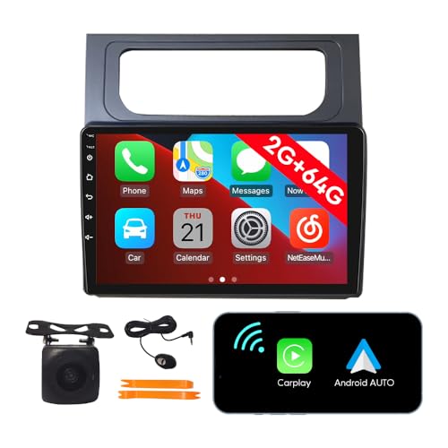 [2G 64G] Android Car Stereo FM Radio Carplay Android Auto 10.1