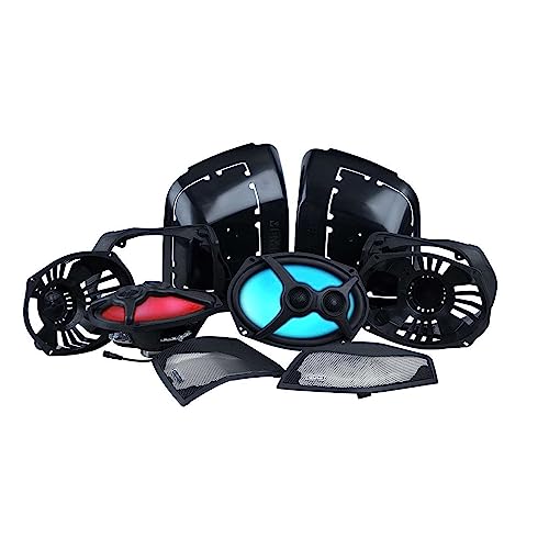 Memphis Audio MXHD14LIDKIT 14+ HD Bag Lids with Integrated 6X9