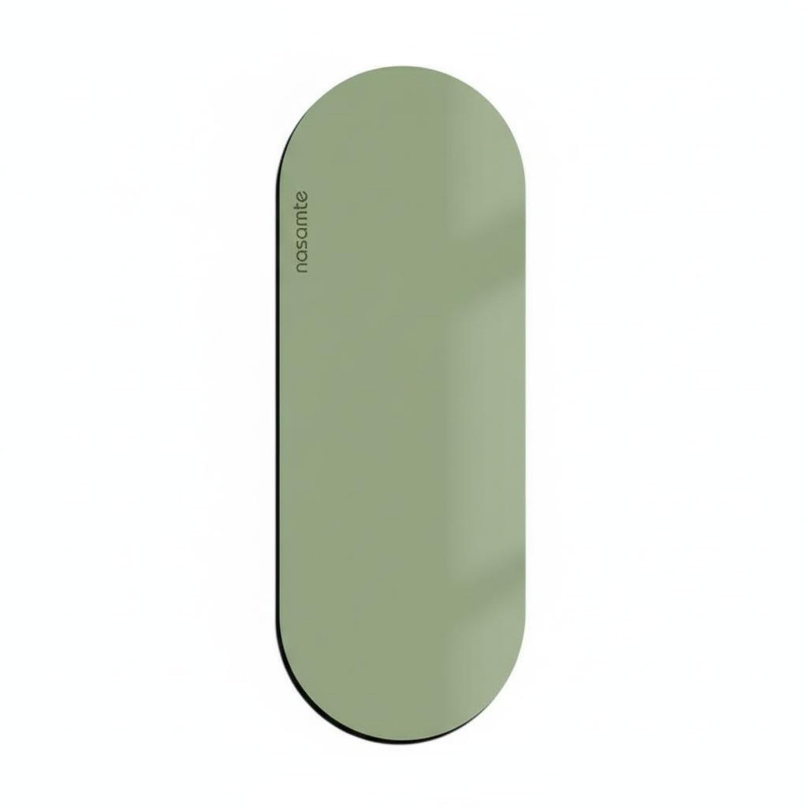 Long-Lasting Oval Exercise Mat Shock Absorption Exercise Mat Heavy-Duty Durability High Resilience for Yogis, Beginners, Green, 80 * 180cm | Sporting Goods | Fitness Running & Yoga-image-13