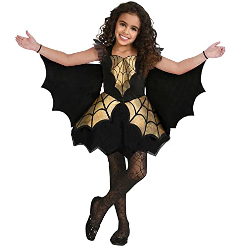 (Fix 2/1000) (9916639) Spider Girl Gold 3-5 Years, Black