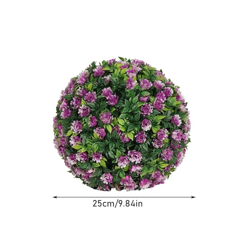 Boule topiaire artificielle de 25cm suspendre déco de mariage et extérieur