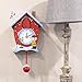 Mark Feldstein, Peanuts Christmas Linus and Lucy Song Cuckoo Clock, Red, 17 Inch