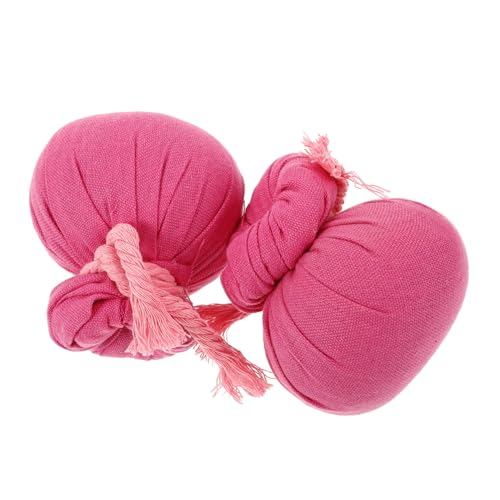 Didiseaon 2pcs Chinese Moxa Massage Balls Portable Spa Massage Balls for Home Outdoor Moxibustion Heat Compress Warming Moxa Balls