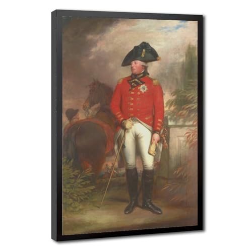 Impression sur toile George III cadre à suspendre pour mur nu