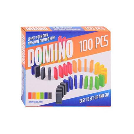 Domino de Colores Johntoy, 100 piezas