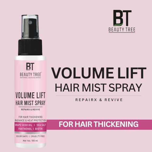 Image of Volume Lift mist spray I Boosts volume and adds shines I With Sea salt, Biotin 100 ml