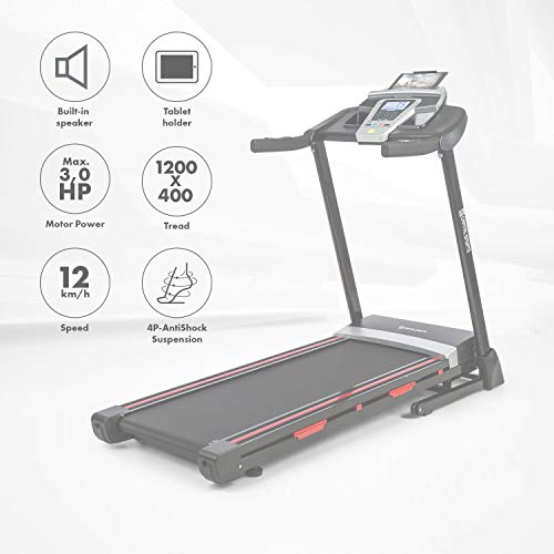 CAPITAL SPORTS Pacemaker F80 Laufband für Zuhause Klappbar, Laufband Klappbar Elektrisch Walking Pad Treadmill… – Bild 3