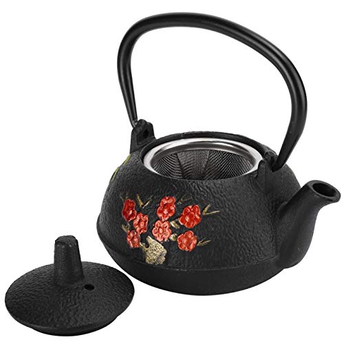 Cast Iron Tea Kettle Tea Set Vintage 03L Decorative Iron Teapot for Gift Home Decoration