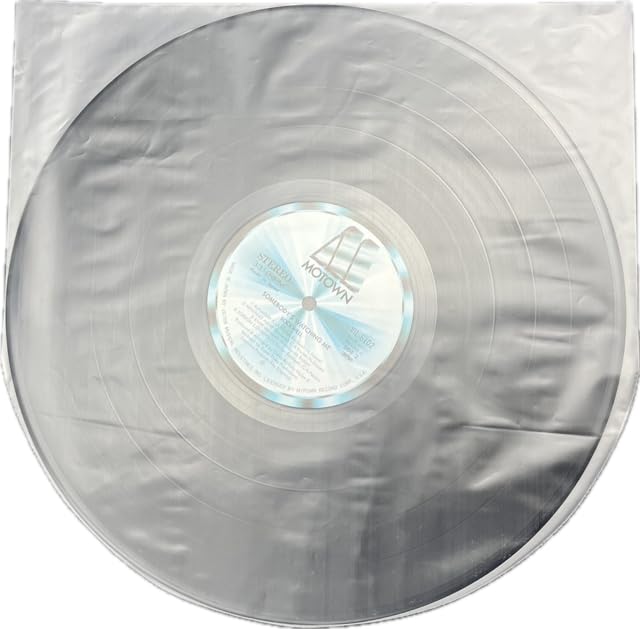 100 LP Round Inner Bags Thick 0.028mm Anti-Static Material 12" LP Round Inner Sleeve